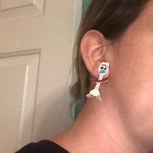 Handmade Forky Disney Earrings Toy Story 4